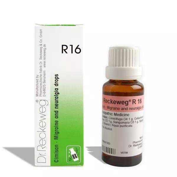 Buy Reckeweg India R16 Migraine and Neuralgia Drop online usa [ USA ] 