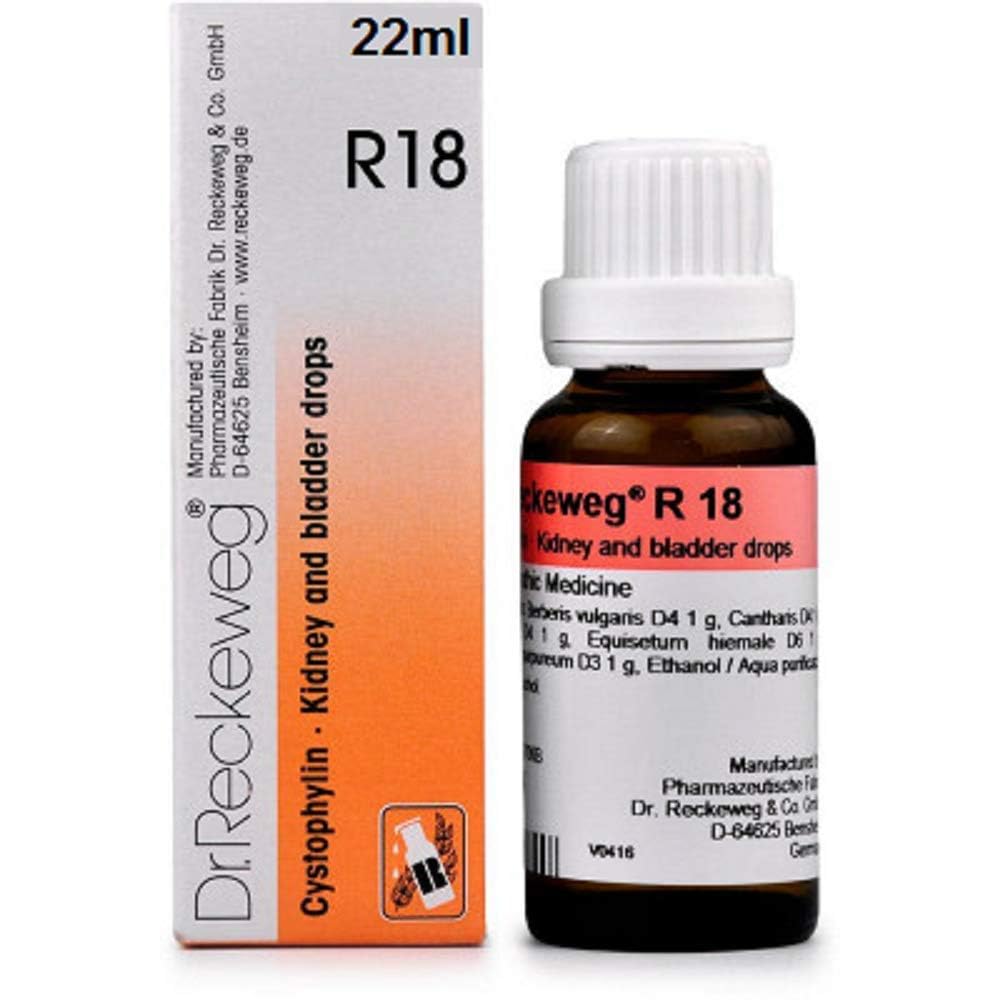 Buy Reckeweg India R18 Kidney and Bladder Drops