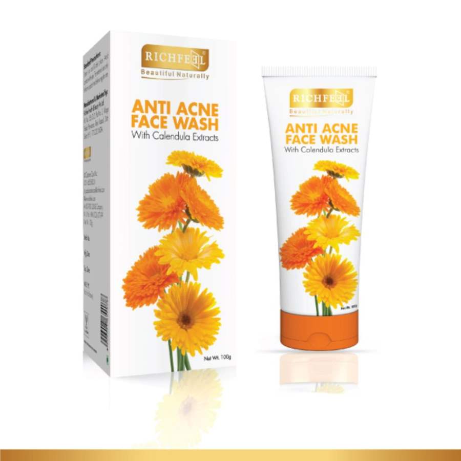Buy RichFeel Anti Acne With Calendula Extracts Face Wash online usa [ USA ] 