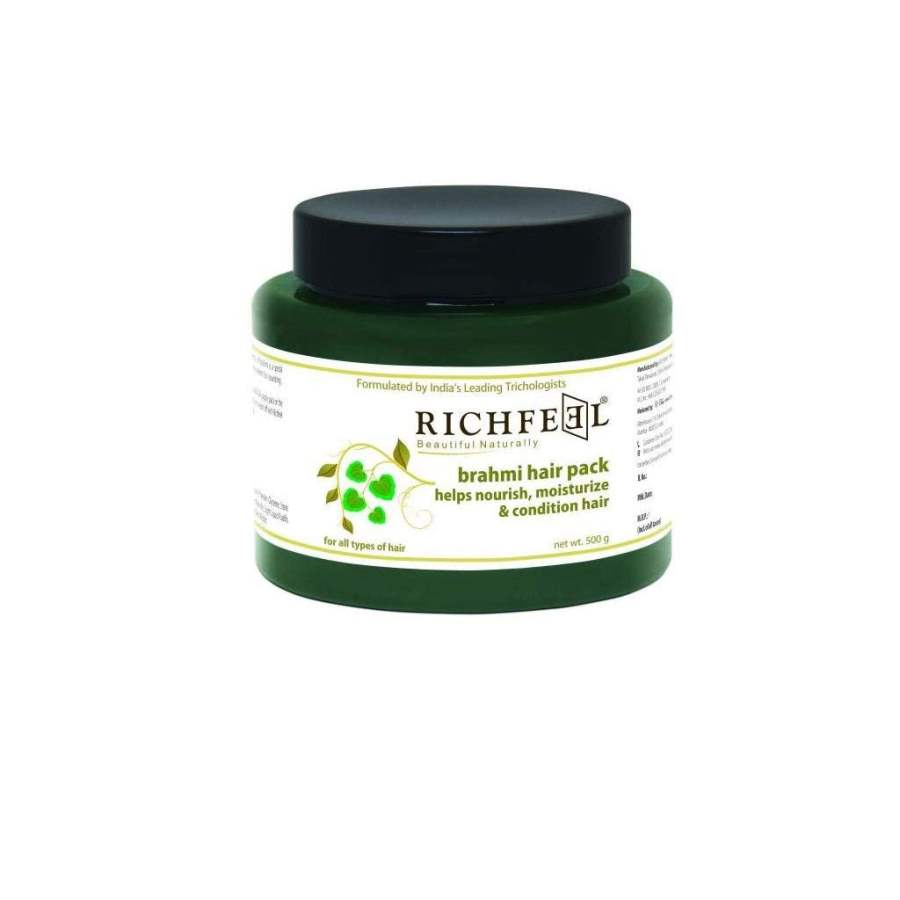 Richfeel Brahmi Hair Pack 500 g  richfeelnaturalscom