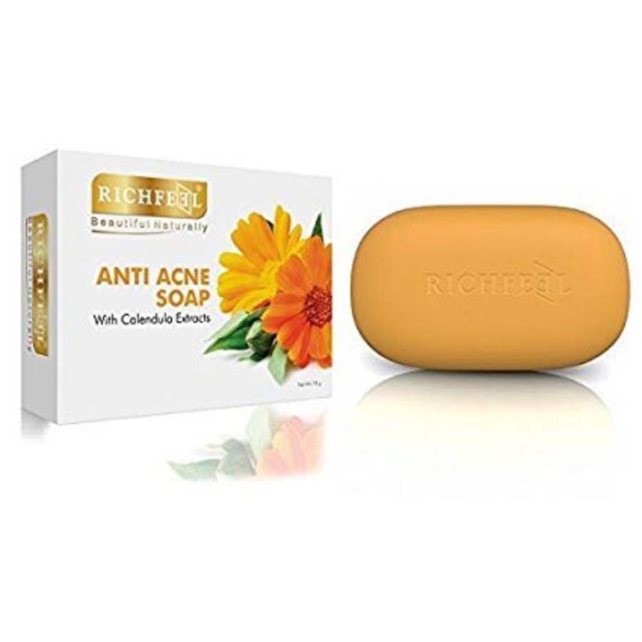 Buy RichFeel Calendula Soap for Acne online United States of America [ USA ] 