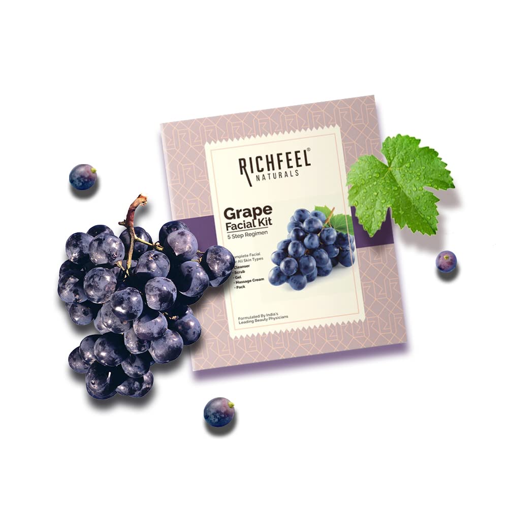 Buy RichFeel Grape Facial Kit