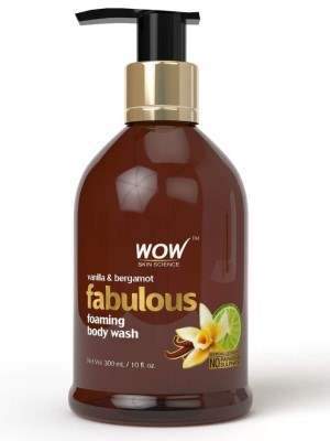 Buy Wow Skin Science Brown Bergamot & Vanilla Foaming Body Wash online United States of America [ USA ] 