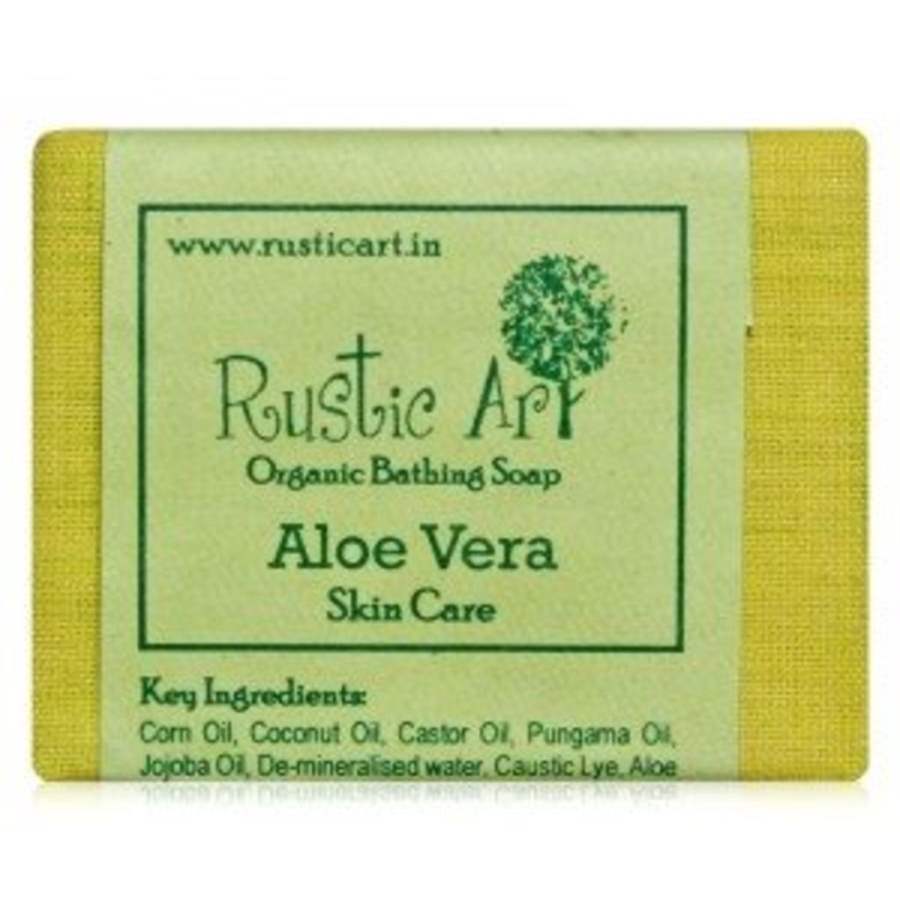 Buy Rustic Art Aloe Vera Soap