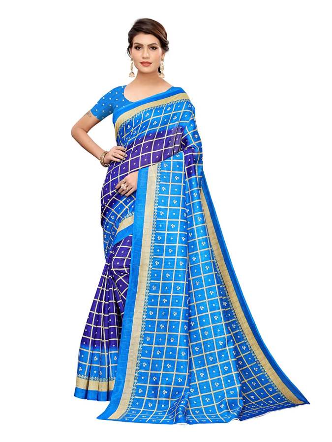 Buy Trinity Fashions Art Silk Saree with Blouse Piece online United States of America [ USA ] 