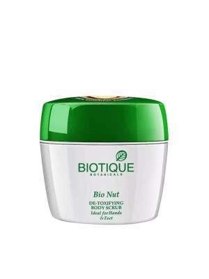 Buy Biotique Botanicals Bio Nut Detoxifying Body Scrub-175g