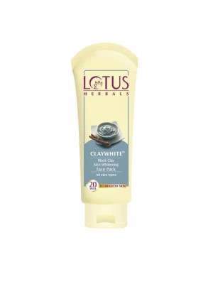 Buy Lotus Herbals Clay White Black Clay Skin Whitening Face Pack online usa [ USA ] 