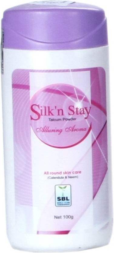 Buy SBL Silk N Stay Talcum Powder