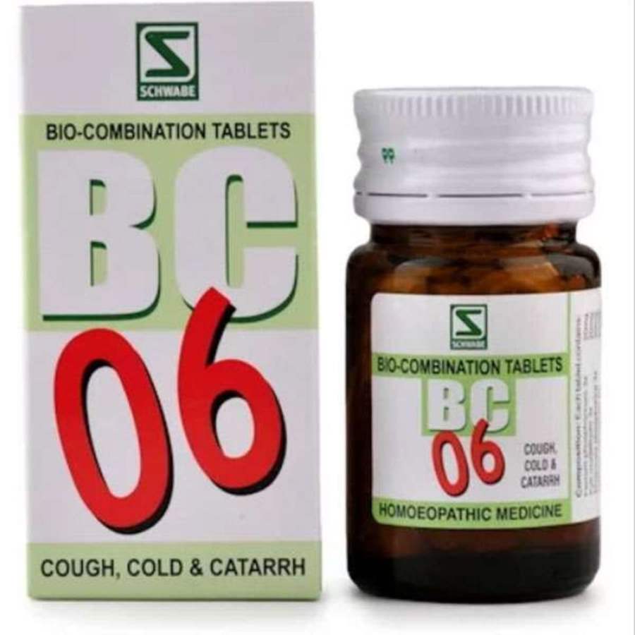 Buy Dr Willmar Schwabe Homeo Bio Combination 06 - Cough, Cold & Catarrh online usa [ USA ] 