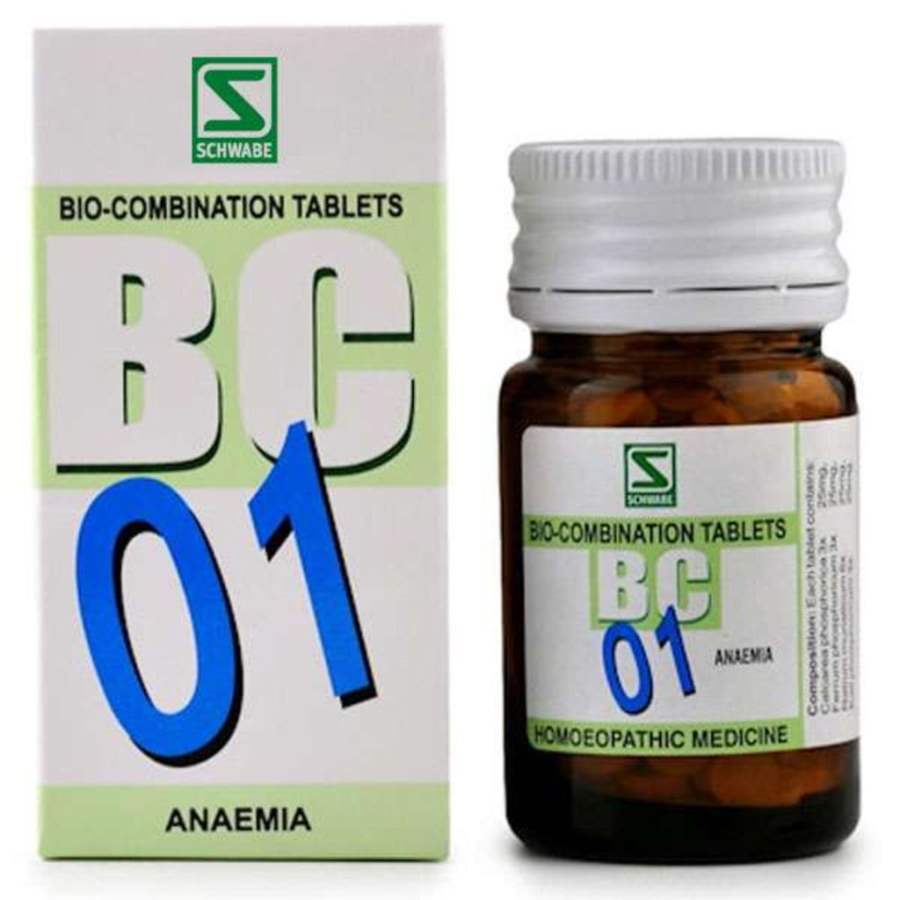 Buy Dr Willmar Schwabe Homeo Bio Combinations 01 Anaemia