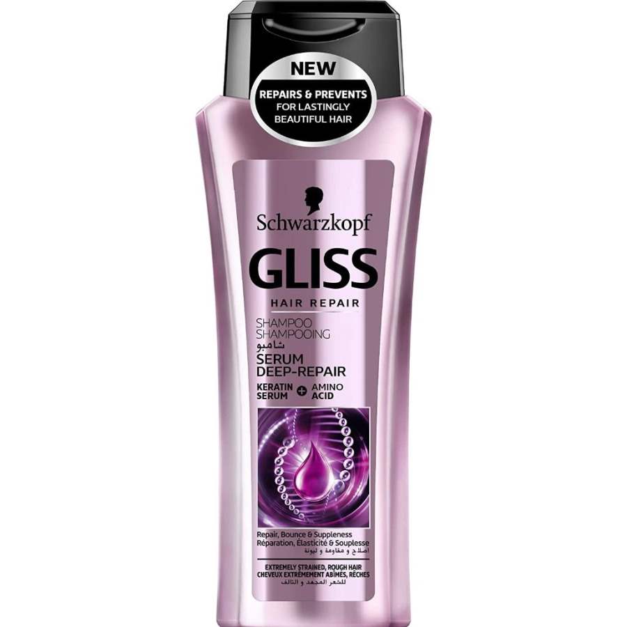 Buy Schwarzkopf Professional Gliss Hair Repair Serum Deep - Repair Shampoo online usa [ USA ] 