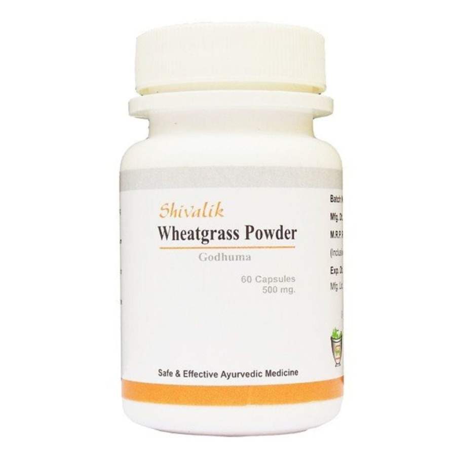 Buy Shivalik Herbals Wheatgrass Powder Capsules