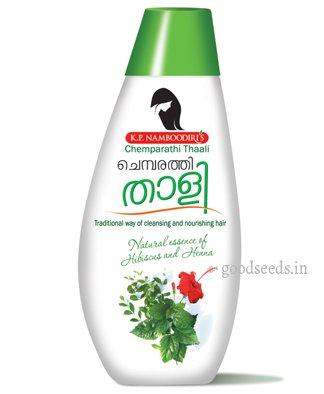 Buy KP Namboodiri Chemparathi Thaali Hibiscus Hair Cleanser online United States of America [ USA ] 