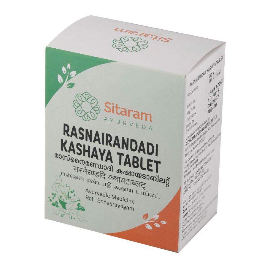 Buy Sitaram Ayurveda Rasnairandadi Kashaya Tablet