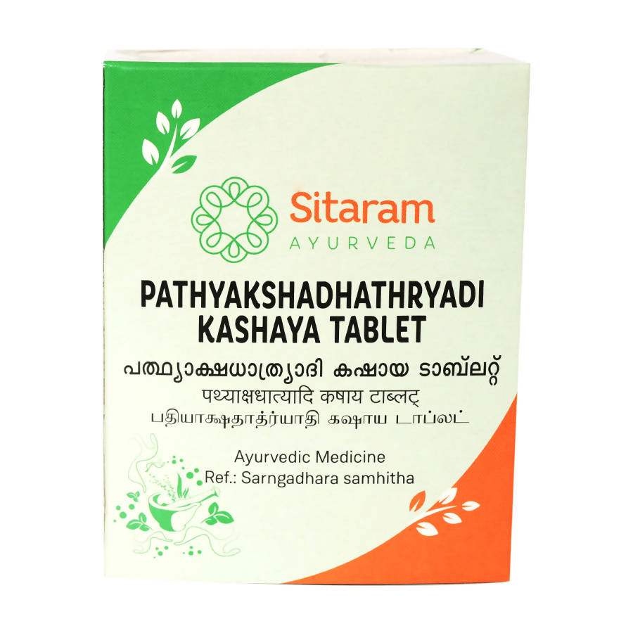 Buy Sitaram Ayurveda Pathyakshadhatryadi Kashaya Tablet online usa [ USA ] 