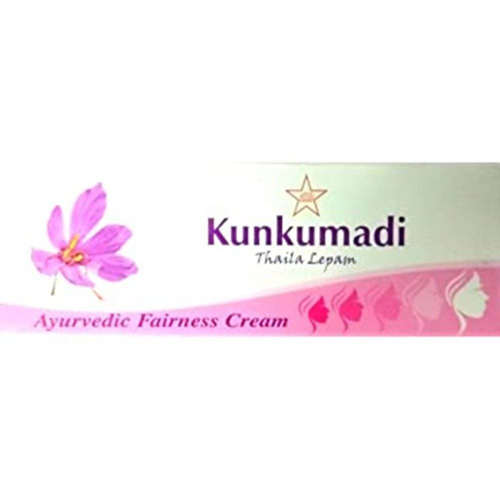 Buy SKM Ayueveda Kumkumadi Thaila Lepam Fairness Cream - 70 gm online United States of America [ USA ] 