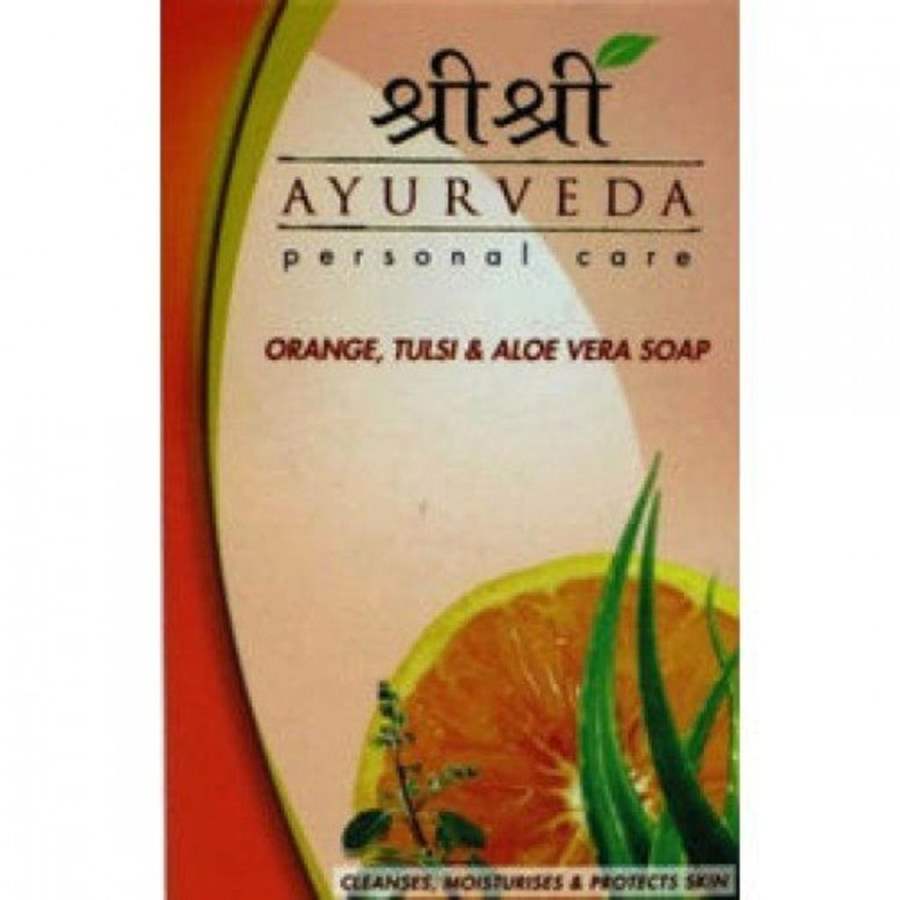 Buy Sri Sri Ayurveda Orange and Tulasi Soap