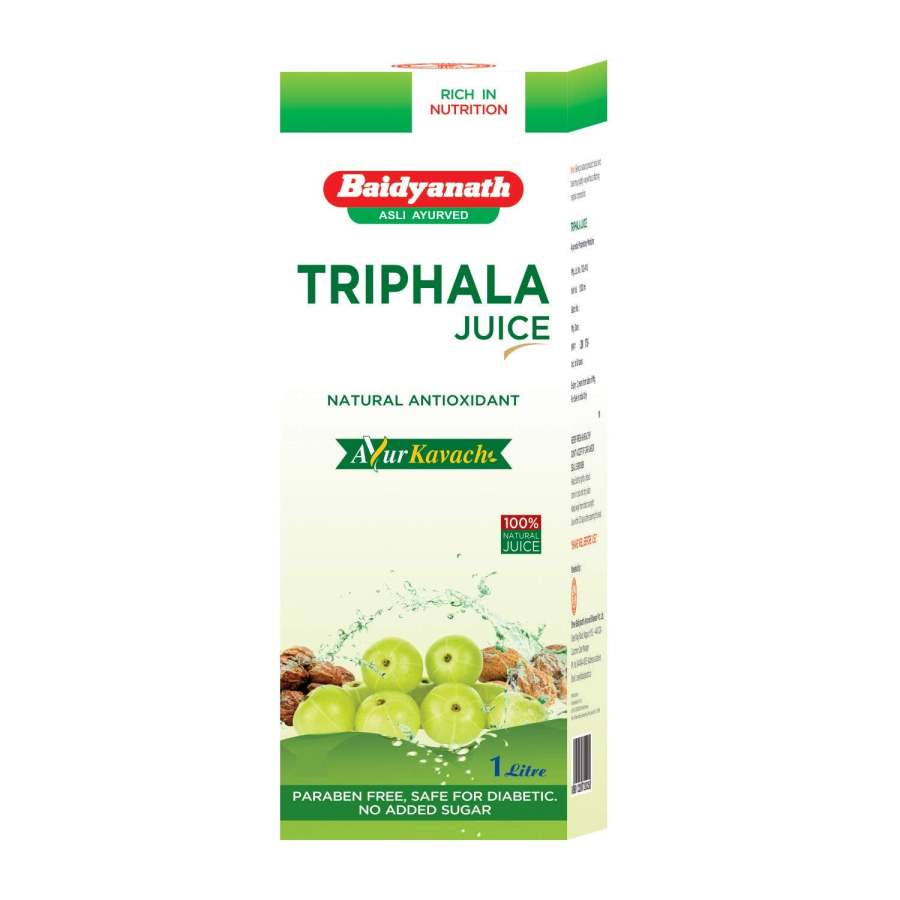 Buy AtoZIndianProducts Baidyanath Triphala Juice - 1 Ltr online United States of America [ USA ] 