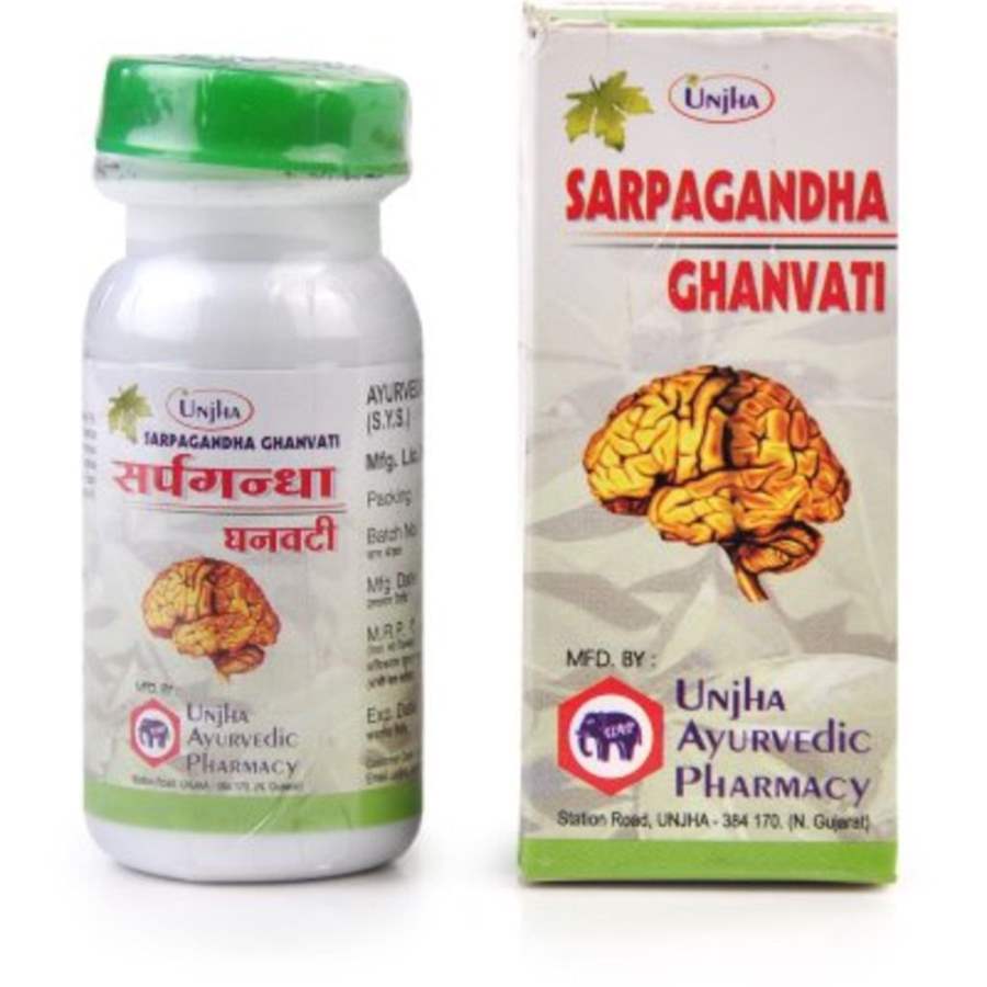 Buy Unjha Sarpagandha Ghan Vati