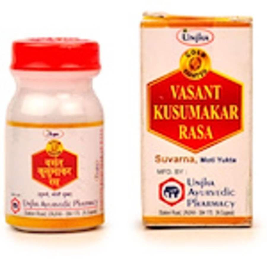 Buy Unjha Vasant Kusumakar Rasa (Swarna Moti Yukta)