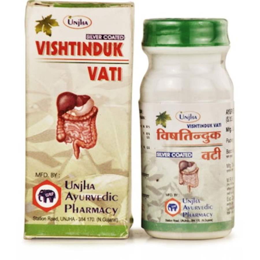 Buy Unjha Vishtinduk Vati (Silver Coated)