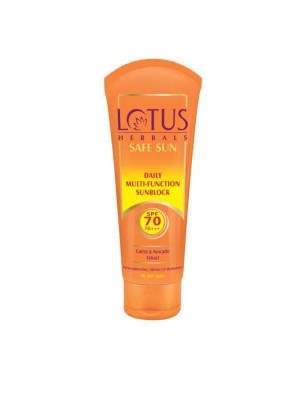 Buy Lotus Herbals Women Daily Multi Function SPF 70+ Sunscreen online United States of America [ USA ] 