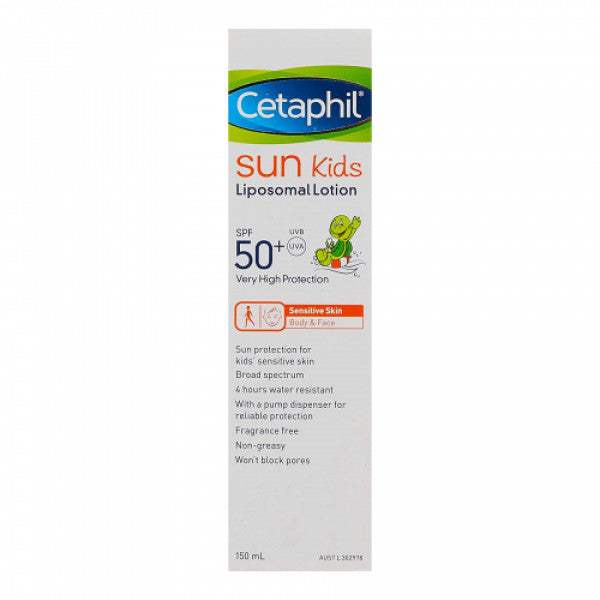 Buy cetaphil Sun Kids SPF50+ Very High Protection Liposomal Lotion 