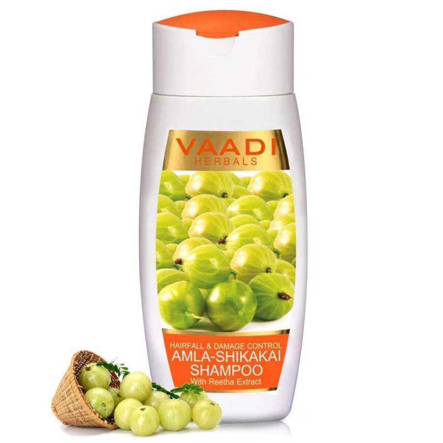 Buy Vaadi Herbals Vaadi Herbal Amla Shikakai Shampoo - Hairfall and Damage Control