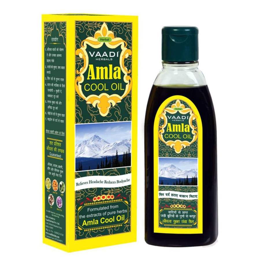 Buy Vaadi Herbals Amla Cool Oil with Brahmi and Amla Extract online usa [ USA ] 