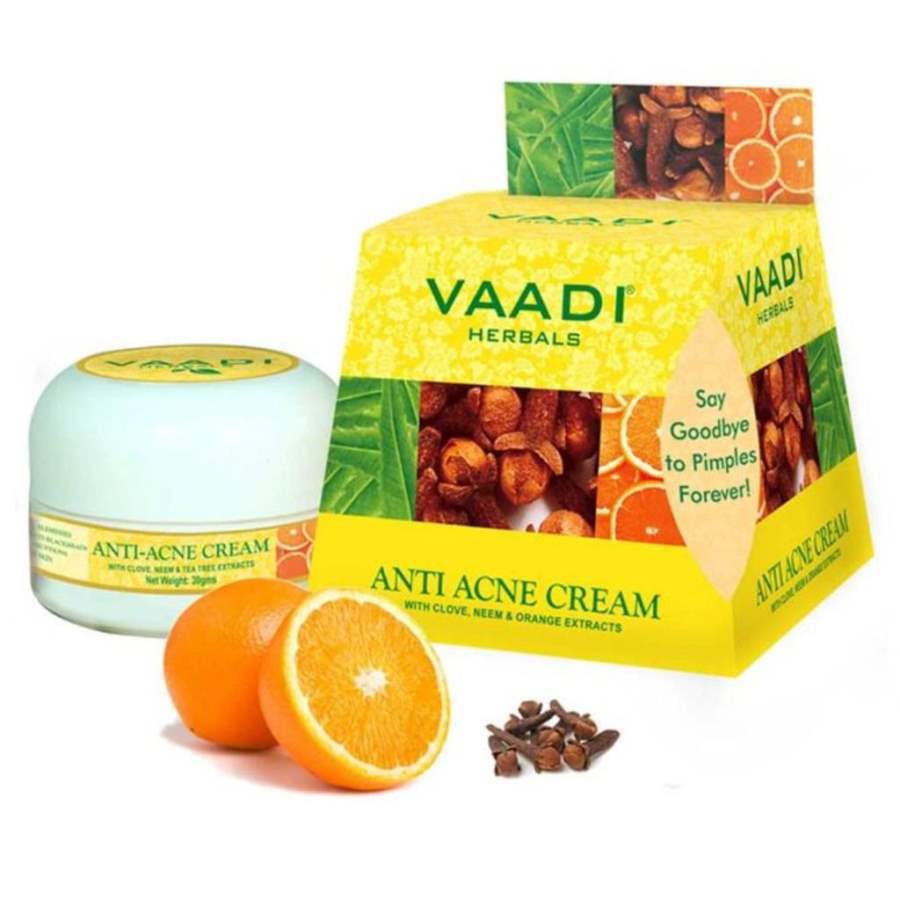 Buy Vaadi Herbals Anti - Acne Cream - Clove and Neem extract online United States of America [ USA ] 
