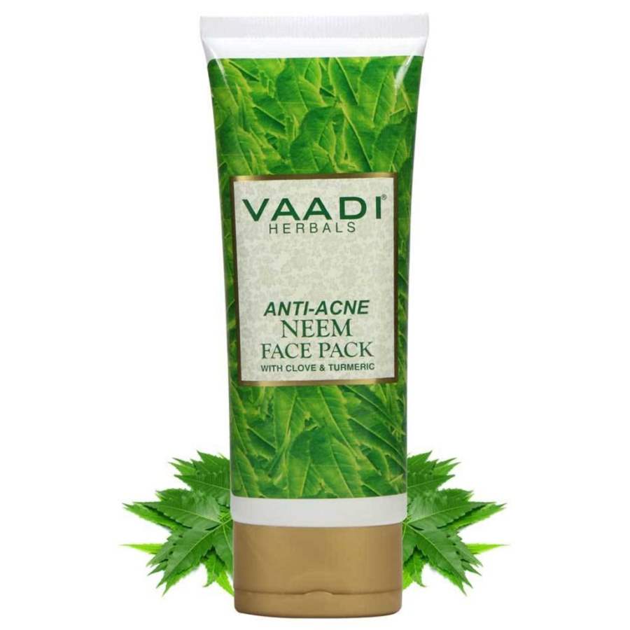 Buy Vaadi Herbals Anti - Acne Neem Face Pack with Clove and Turmeric online usa [ USA ] 