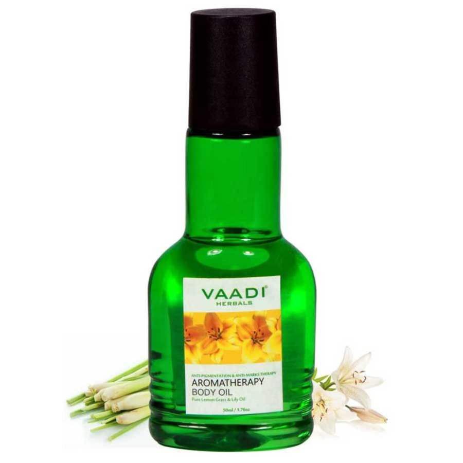 Buy Vaadi Herbals Body Oil - Lemongrass and Lily Oil online usa [ USA ] 