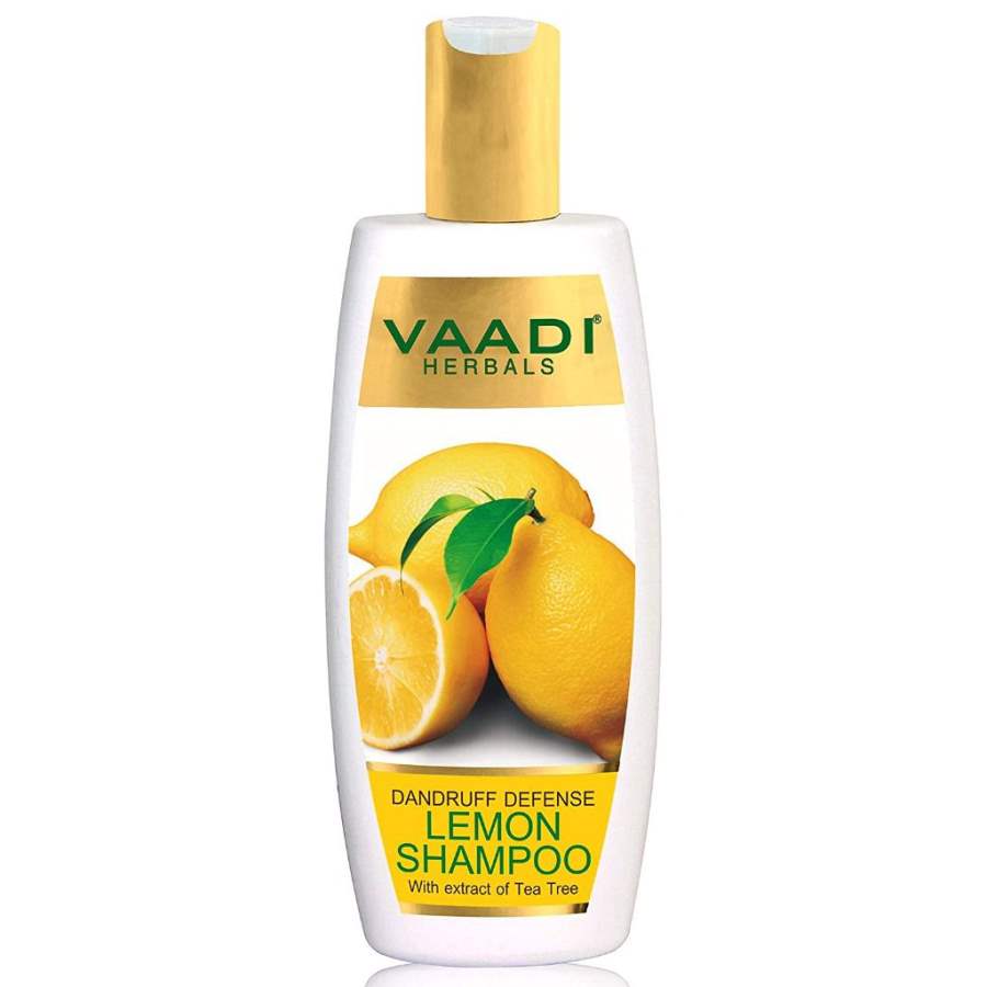 Buy Vaadi Herbals Dandruff Defense Lemon Shampoo with Extract of Tea Tree online usa [ USA ] 