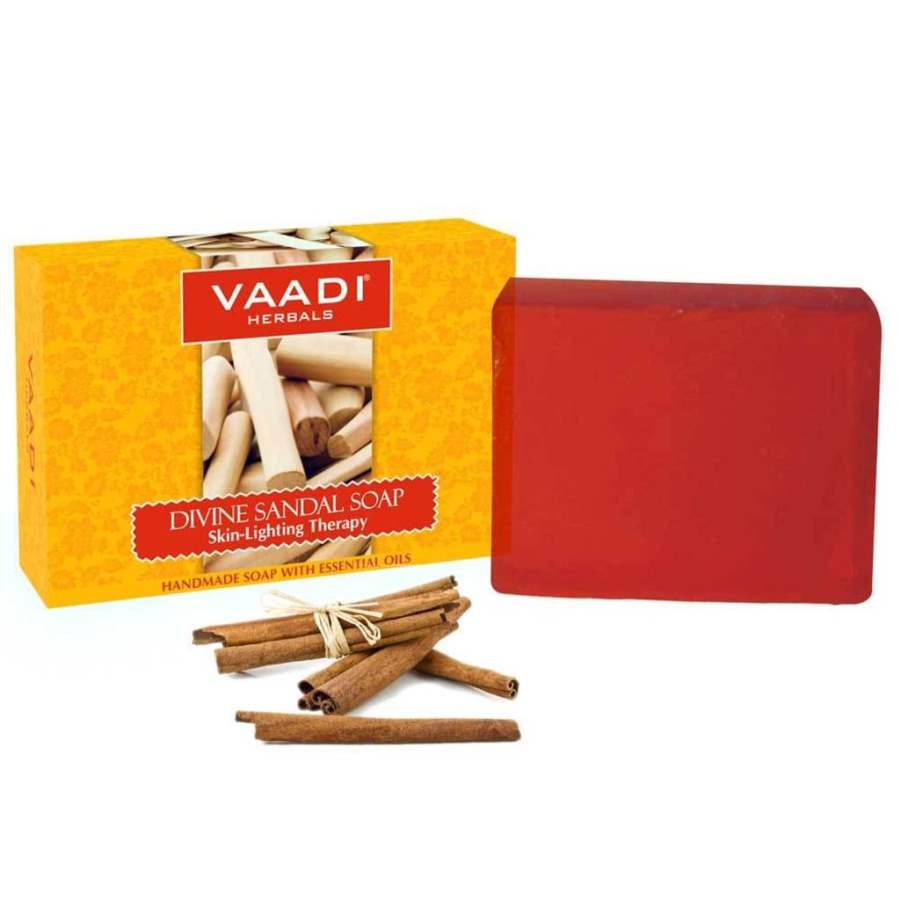 Buy Vaadi Herbals Divine Sandal Soap with Saffron and Turmeric online usa [ USA ] 