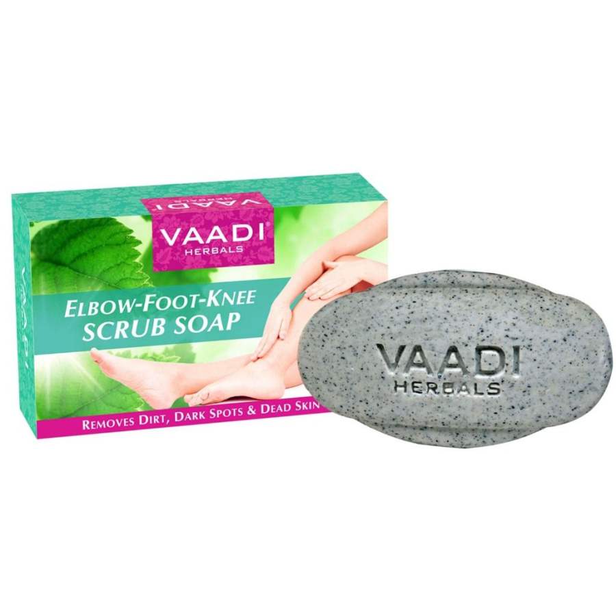 Buy Vaadi Herbals Elbow Foot Knee Scrub Soap with Almond and Walnut Scrub online usa [ USA ] 
