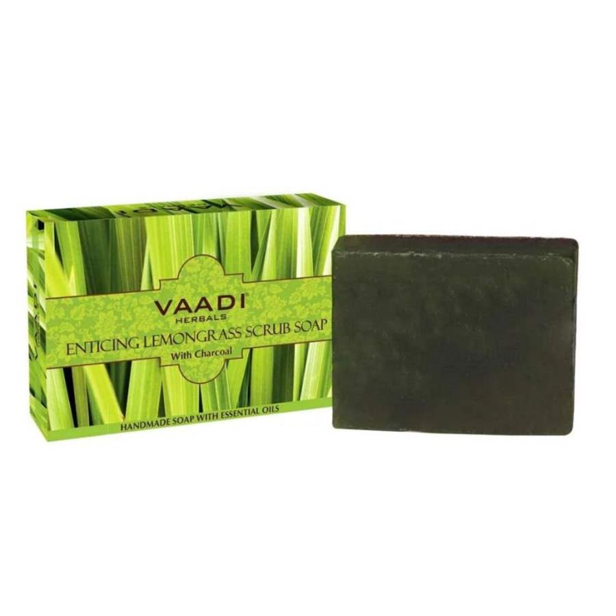 Buy Vaadi Herbals Enticing Lemongrass Scrub Soap online Singapore [ SG ] 