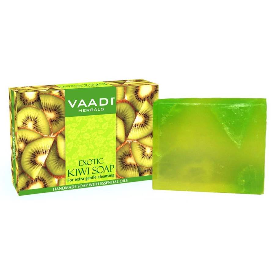 Buy Vaadi Herbals Exotic Kiwi Soap With Green Apple Extract online usa [ USA ] 