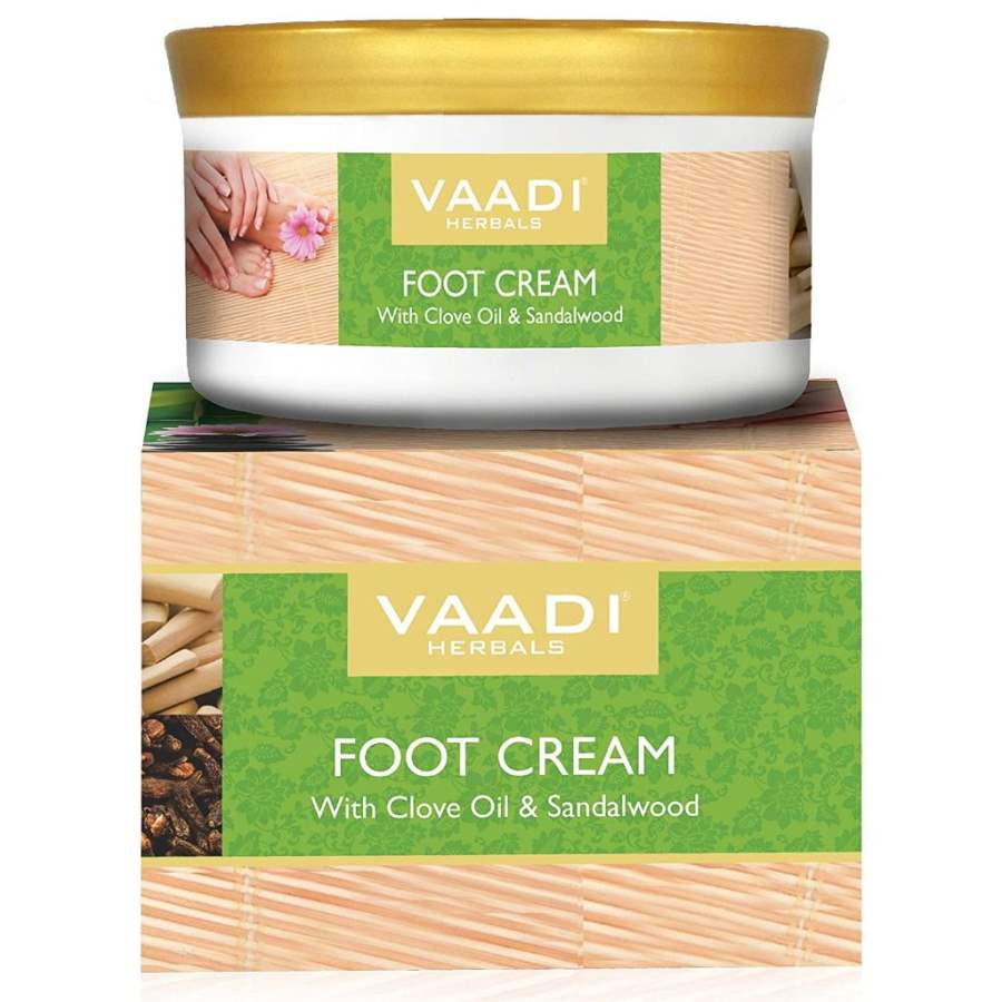 Buy Vaadi Herbals Foot Cream Clove and Sandal Oil
