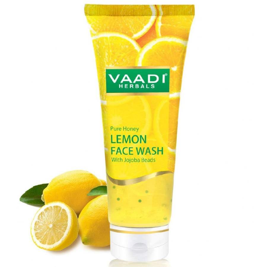 Buy Vaadi Herbals Honey Lemon Face Wash with Jojoba Beads online usa [ USA ] 