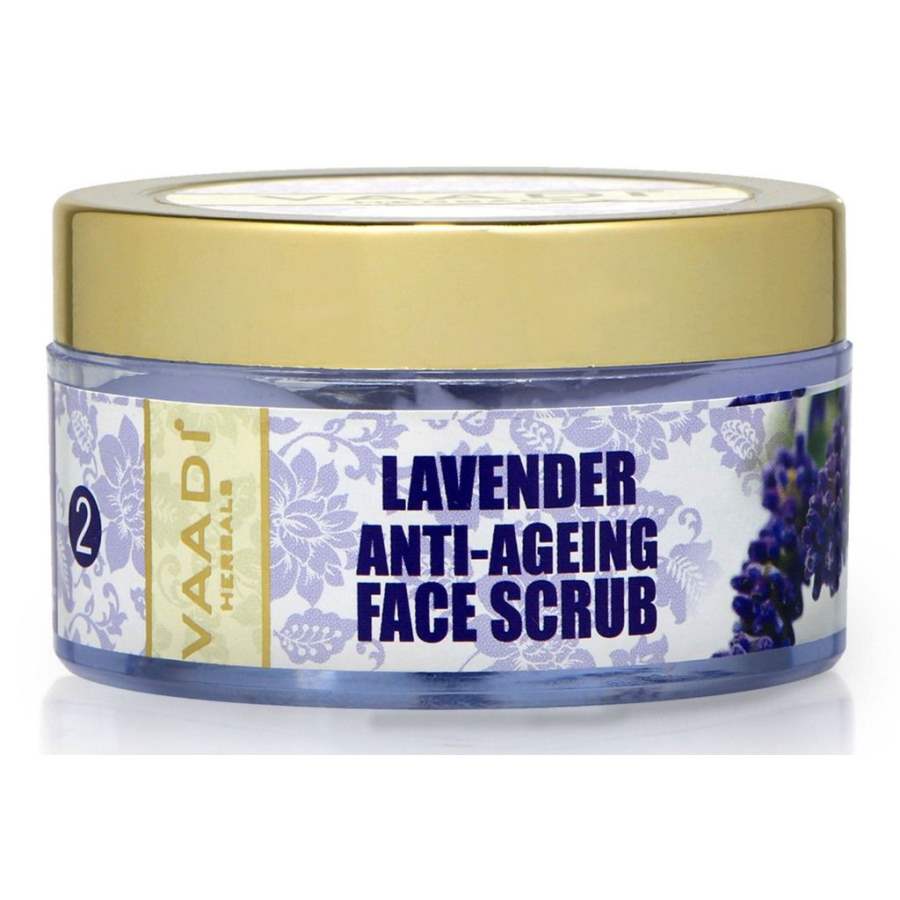 Buy Vaadi Herbals Lavender Anti Ageing Face Scrub online United States of America [ USA ] 