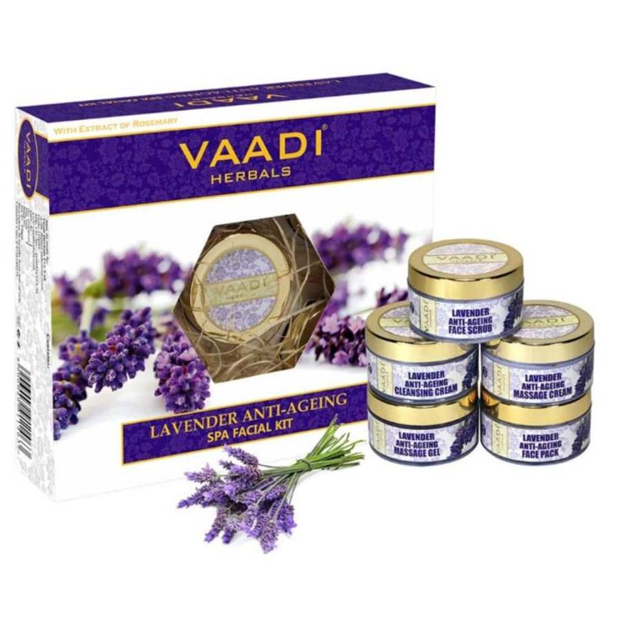 Buy Vaadi Herbals Lavender Anti - Ageing SPA Facial Kit online usa [ USA ] 