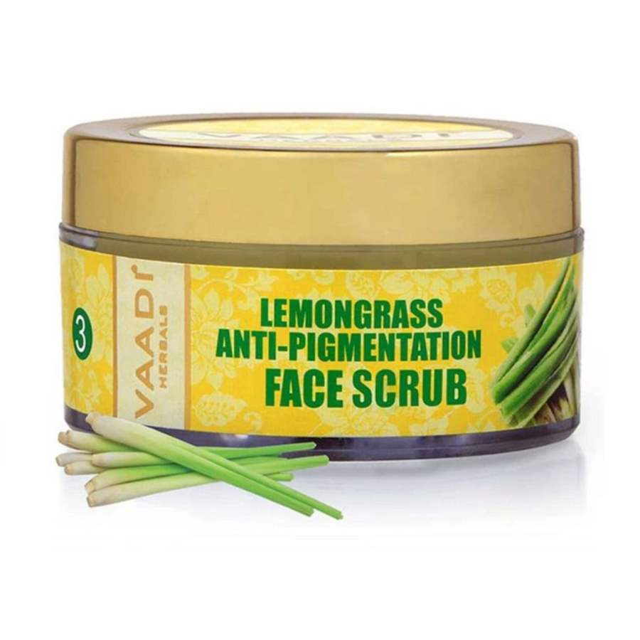 Buy Vaadi Herbals Lemongrass Anti - Pigmentation Face Scrub online usa [ USA ] 