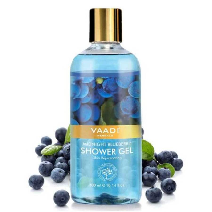 Buy Vaadi Herbals Midnight Blueberry Shower Gel online United States of America [ USA ] 