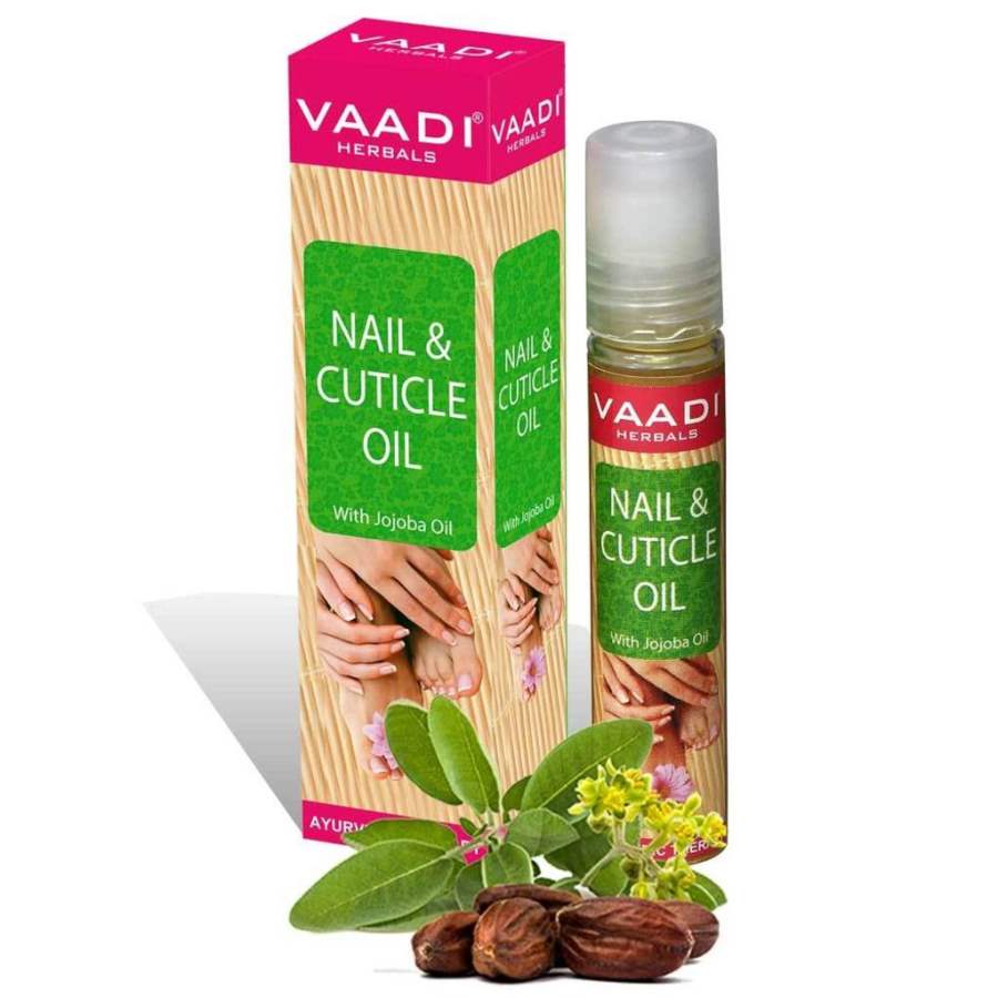 Buy Vaadi Herbals Nail and Cuticle Oil with Jojoba Oil online usa [ USA ] 
