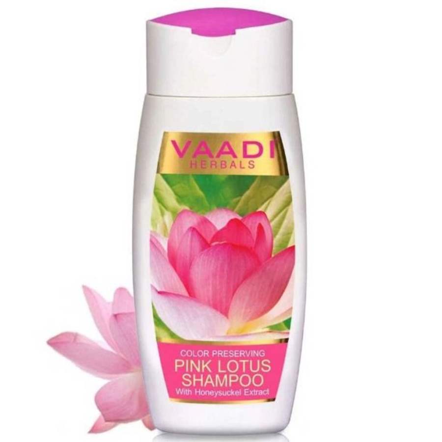 Buy Vaadi Herbals Pink Lotus Shampoo with Honeysuckle Extract online usa [ USA ] 