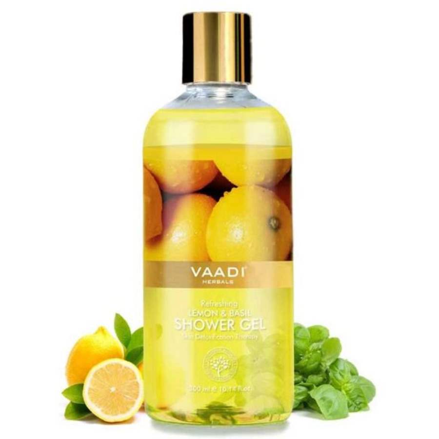 Buy Vaadi Herbals Refreshing Lemon and Basil Shower Gel online usa [ USA ] 