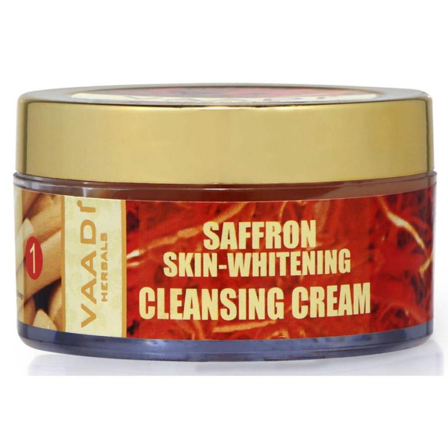 Buy Vaadi Herbals Saffron Skin Whitening Cleansing Cream online United States of America [ USA ] 