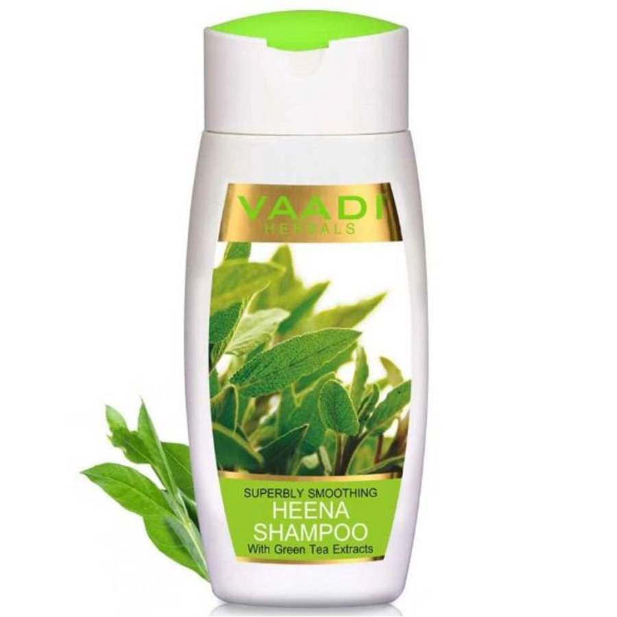 Buy Vaadi Herbals Superbly Smoothing Heena Shampoo with Green Tea Extracts