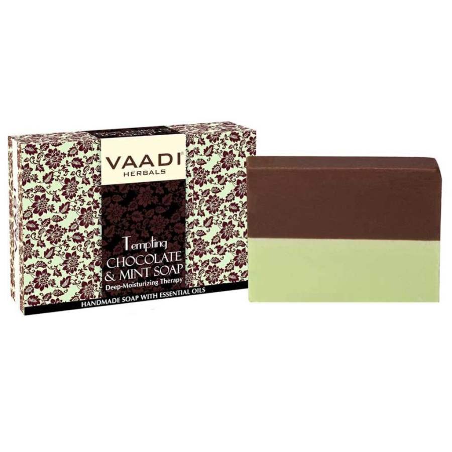 Buy Vaadi Herbals Tempting Chocolate and Mint Soap - Deep Moisturising Therapy online usa [ USA ] 