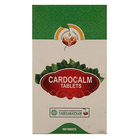 Buy Vaidyaratnam Cardocalm Tablets